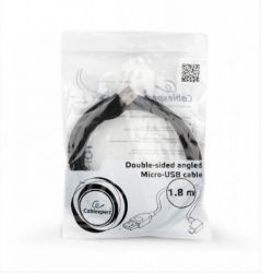 Кабель USB2.0 A-тато/B-тато, кутовий, симетричний 1.8 м, преміум у пакеті Cablexpert CC-USB2-AMmDM90-6 - Картинка 6