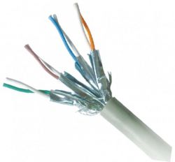 Патч корд, S/STP, литий, 50u" штекер з фіксатором, 0.25 м, фіолетовий Cablexpert PP6A-LSZHCU-V-0.25M - Картинка 2