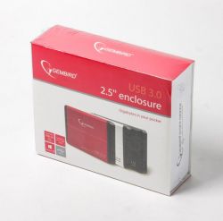   2.5", USB 3.0,  Gembird EE2-U3S-2-R -  3