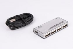 Хаб USB 2.0, 4 порти, без блоку живлення Viewcon VE099 - Картинка 2