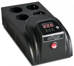 Автоматичний регулятор напруги, 220 В, 1000 ВА EnerGenie EG-AVR-E1000-01