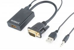 - VGA  HDMI   Cablexpert A-VGA-HDMI-01 -  4