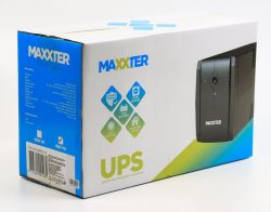    850 VA, Basic Series Maxxter MX-UPS-B850-02 -  3