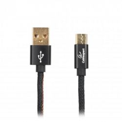  USB 2.0 A-/C-, 1 , , 2.4  Cablexpert CCPB-C-USB-04BK