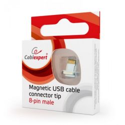 Конектор магнітний Lightning Cablexpert CC-USB2-AMLM-8P - Картинка 2