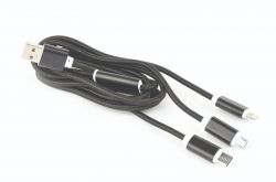    USB AM-/Lightning/Micro/Type-C, 1.0  Cablexpert CC-USB2-AM31-1M -  2
