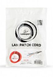 Патч корд, FTP, категорія 6, литий, 50u" штекер з фіксатором, 0.25 м, білий Cablexpert PP6-0.25M/W - Картинка 3