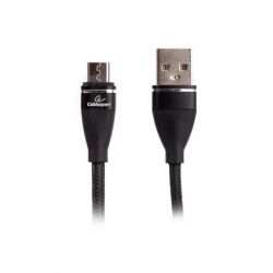  micro USB 2.0 A-/Micro B-, , 2.4  Cablexpert CCPB-M-USB-11BK -  1