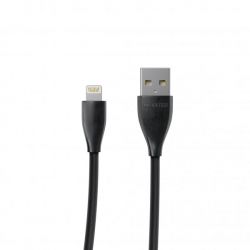  USB 2.0 -/Lightning, 1.0 , , 2.4  Maxxter UB-L-USB-01BK -  1