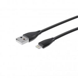  USB 2.0 -/Lightning, 1.0 , , 2.4  Maxxter UB-L-USB-01BK -  2