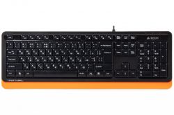  Fstyler Sleek MMedia Comfort, USB,  A4Tech FK10 (Orange) -  1