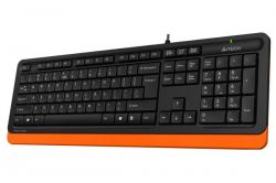  Fstyler Sleek MMedia Comfort, USB,  A4Tech FK10 (Orange) -  4