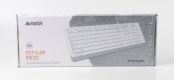  Fstyler Sleek MMedia Comfort, USB,  A4Tech FK10 (White) -  11