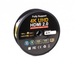   (AOC) HDMI V.2.0, 4 60,  , 80  Cablexpert CCBP-HDMI-AOC-80M -  2