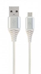  micro USB 2.0 A-/Micro B-, , 2.1  Cablexpert CC-USB2B-AMmBM-1M-BW2