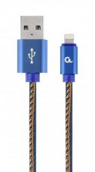  USB 2.0 -/Lightning, 1 , , 2.1  Cablexpert CC-USB2J-AMLM-1M-BL