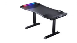 Стіл для геймера, ергономічний дизайн, USB 3.0/Audio хаб, RGB підсвічування, регулювання висоти Cougar MARS - Картинка 2