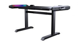 Стіл для геймера, ергономічний дизайн, USB 3.0/Audio хаб, RGB підсвічування, регулювання висоти Cougar MARS - Картинка 4
