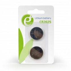 Батарейки літієві 2 шт., блістер EnerGenie EG-BA-CR2025-01