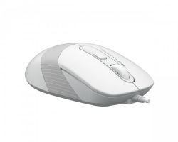 Миша дротова безшумна Fstyler, USB, 1600 dpi, білий A4Tech FM10S (White) - Картинка 5