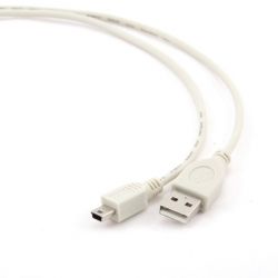  mini USB 2.0, A-/mini USB 5-, 0.9  Cablexpert CC-USB2-AM5P-3 -  2