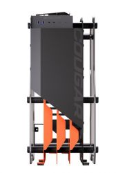 ����������� ������, �������, ����, 2x 3.5", 3x 2.5", USB3.0/Audio/Mic Cougar Blazer Essence - �������� 10