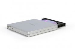 Зовнішній DVD-привід, USB 2.0 Gembird DVD-USB-02-SV - Картинка 2