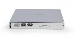 Зовнішній DVD-привід, USB 2.0 Gembird DVD-USB-02-SV - Картинка 3
