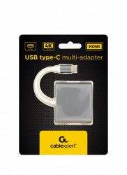 - USB-C  HDMI/USB 3.0/USB-C Cablexpert A-CM-HDMIF-02-SG -  2