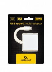 - USB-C  HDMI/USB 3.0/USB-C Cablexpert A-CM-HDMIF-02-SV -  2