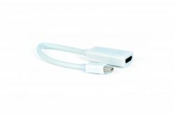 �������-���������� Mini DisplayPort �� HDMI Cablexpert A-mDPM-HDMIF-02-W