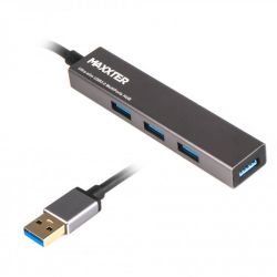  USB 3.0 Type-A  4 , , - Maxxter HU3A-4P-02