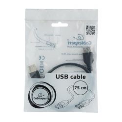 ���������� USB 2.0, A-����/�-����, 75 �� Cablexpert CC-USB2-AMAF-75CM/300-BK - �������� 3