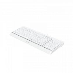  Fstyler Wired Keyboard USB,  A4Tech FK15 (White) -  3