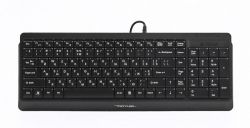  Fstyler Wired Keyboard USB,  A4Tech FK15 (Black)