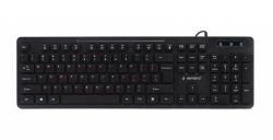Клавіатура провідна, мультимедійна, "шоколадні" клавіші, чорний Gembird KB-MCH-04-UA