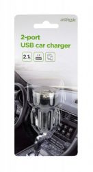 Зарядний пристрій USB 2.1 A, чорний EnerGenie EG-U2C2A-CAR-02 - Картинка 3