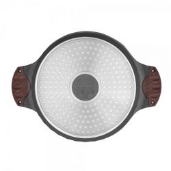 Кастрюля із литого алюмінію з кришкою, серія "CAPELLA", =24 см, h=11.5 см, 4.6 л RESTO 93503 - Картинка 7