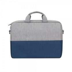Сумка для ноутбука 15.6" RIVACASE 7532 (Grey/Dark blue) - Картинка 2