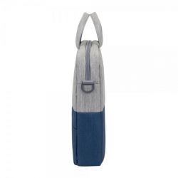 Сумка для ноутбука 15.6" RIVACASE 7532 (Grey/Dark blue) - Картинка 3