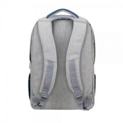 Рюкзак для ноутбука 17.3" "Prater" RIVACASE 7567 (Grey/ Dark Blue) - Картинка 2