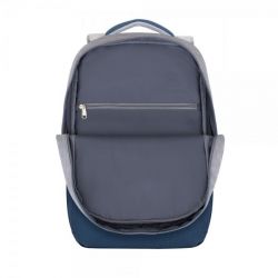 Рюкзак для ноутбука 17.3" "Prater" RIVACASE 7567 (Grey/ Dark Blue) - Картинка 9