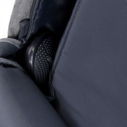 Рюкзак для ноутбука 17.3" "Prater" RIVACASE 7567 (Grey/ Dark Blue) - Картинка 21