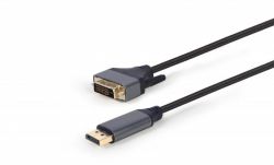  DisplayPort  DVI 24 +1, 4K 30Hz, 1.8  Cablexpert CC-DPM-DVIM-4K-6 -  2