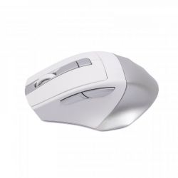 Миша бездротова Fstyler, BT+RF (Combo), USB, 2400 dpi, вбудований Li-акумулятор A4Tech FB35C (Icy White) - Картинка 2