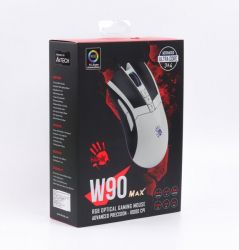   Bloody Activated, RGB, 10000 CPI, 50M ,  W90 Max Bloody (Panda White) -  7