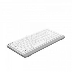  Fstyler Compact Size keyboard, USB A4Tech FKS11 USB (White) -  2