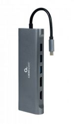   USB-C 8--1 (USB  3.0/HDMI/DisplayPort/VGA/PD// /-) Cablexpert A-CM-COMBO8-01 -  3