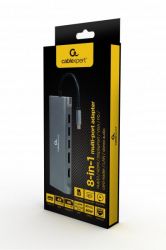   USB-C 8--1 (USB  3.0/HDMI/DisplayPort/VGA/PD// /-) Cablexpert A-CM-COMBO8-01 -  5