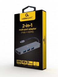  USB-C 2--1 (/HDMI),  Cablexpert A-CM-COMBO2-01 -  3